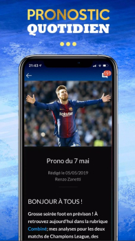 Pronostic foot App for Android Download v3.0 screenshot 1