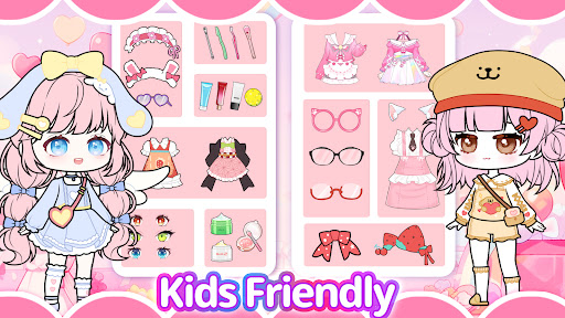 Doll Makeup Dress up for kids apk download latest version v2.0.9 screenshot 1