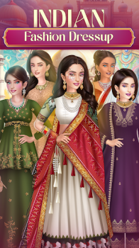 Indian Fashion Dressup Game mod apk unlimited money and gems v1.0.1 screenshot 4