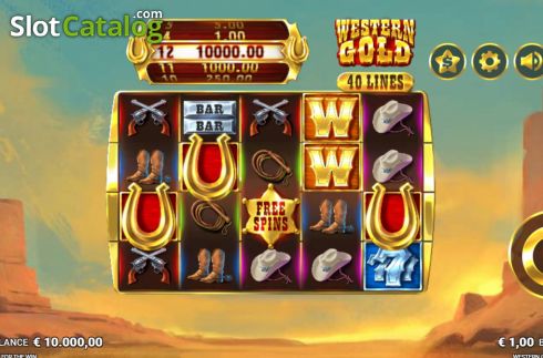 Western Gold Slot Free Full Game v1.0 screenshot 2