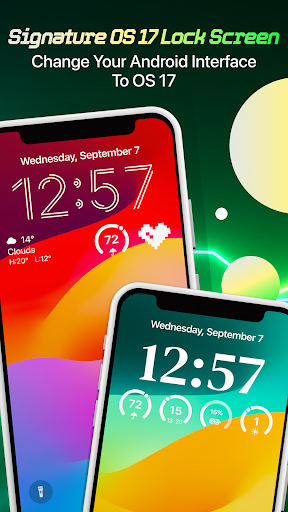 iLock Lock Screen OS 17 mod apk (premium unlocked) latest version