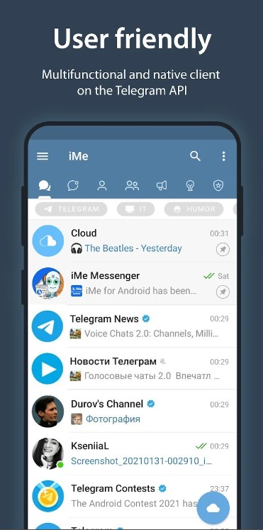 iMe Messenger & Crypto Wallet