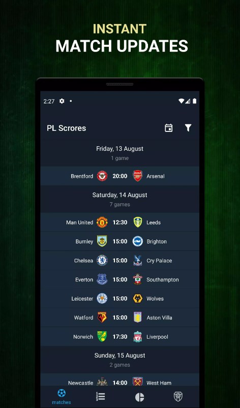 Premier League Live Scores Apk Latest Version