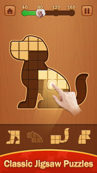 Wooden Block Jigsaw Puzzle game download apk latest version v1.0.26 screenshot 1