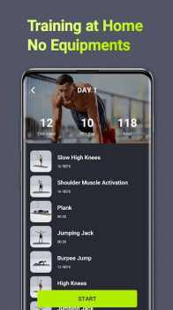 HIIT Workout for Men Lite app download for android v1.0.0 screenshot 1