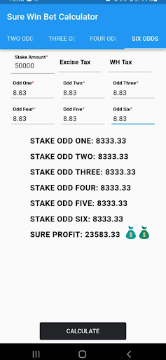 Sure Win Calculator app download latest version