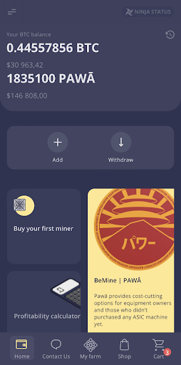 BeMine mining app download free