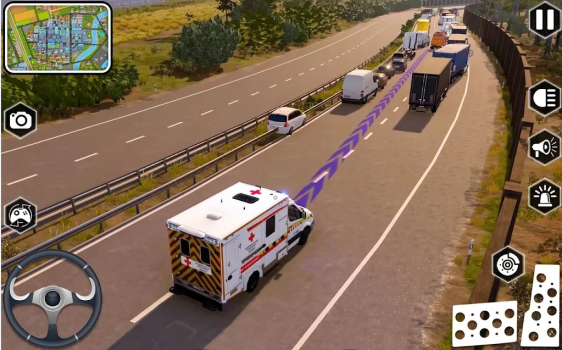 US Ambulance Emergency Game 3D apk download for android v1.0.2 screenshot 1