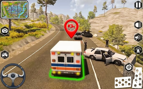 US Ambulance Emergency Game 3D apk download for android v1.0.2 screenshot 2