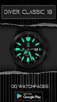 Diver Classic 18 Wear OS 4 premium apk free download v1.0.0 screenshot 4