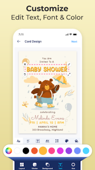 Invitation Maker & Card Design mod apk latest version v1.2.8 screenshot 1