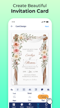 Invitation Maker & Card Design mod apk latest version v1.2.8 screenshot 2