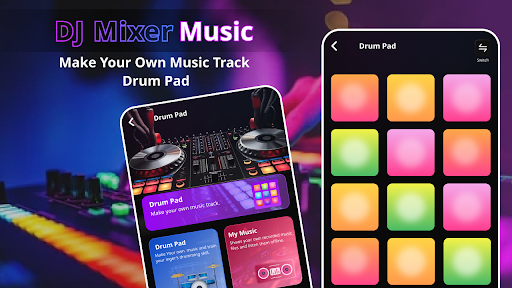 DJ Mixer Real Drum Pad app download for android v2.0 screenshot 3