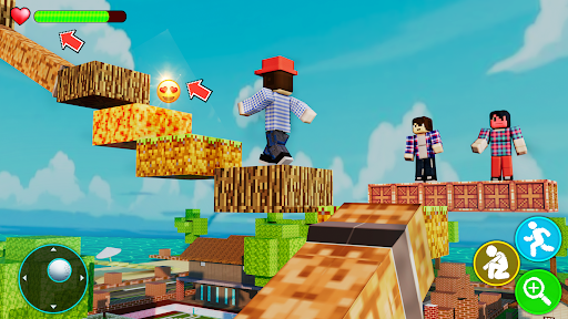 Blocky Parkour Jump Craft Game download apk latest version v0.3 screenshot 4