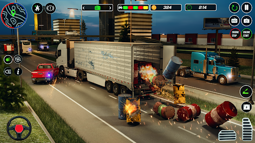 US Oil Tanker Cargo Truck Sim mod apk unlimited moneyͼƬ1