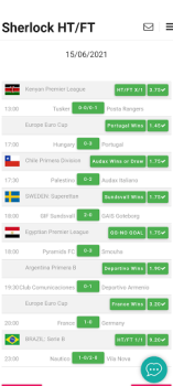 Sherlock HT/FT Betting Tips app free download latest version v1.1.1 screenshot 1