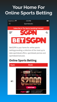 SGPN Sports Gambling Podcast app download latest version v5.0.11 screenshot 2