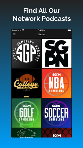 SGPN Sports Gambling Podcast app download latest versionͼƬ1