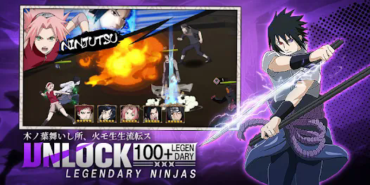 Ninja Heroes Storm Battle Apk Download for Android v1.1 screenshot 2