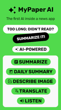 MyPaper AI powered news UK app download for android v2.5.2 screenshot 2