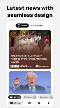 MyPaper AI powered news UK app download for android v2.5.2 screenshot 4