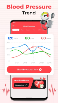 Blood Pressure App BP Monitor download for android v1.0.0 screenshot 1