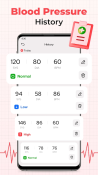 Blood Pressure App BP Monitor download for android v1.0.0 screenshot 3