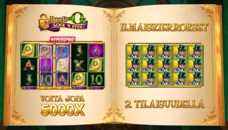 Book of Oz Lock N Spin slot apk download latest version