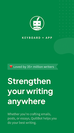 QuillBot AI Writing Keyboard Mod Apk 1.1.35 Premium Unlocked