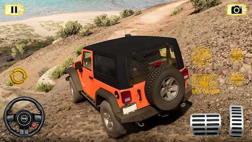 Offroad Jeep Driving Simulator mod apk latest version v0.3 screenshot 1