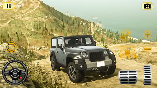 Offroad Jeep Driving Simulator mod apk latest version v0.3 screenshot 3