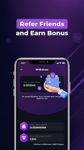 Polygon Miner MATIC Mining app download for android