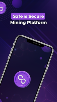 Polygon Miner MATIC Mining app download for android v1.0 screenshot 1