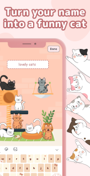 Cat Language Keyboard app download apk latest version v1.0.1 screenshot 1