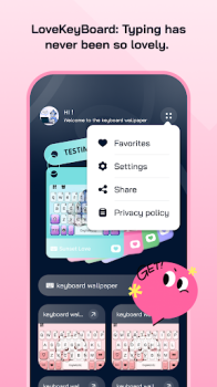 Love KeyBoard Theme apk download latest version v1.0.1 screenshot 2