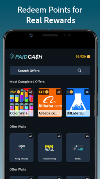 Paidcash Cash & Crypto Reward app downloda latest version