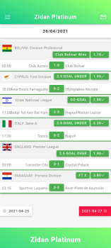 Zidane PLATINUM Betting Tips app free download latest version v1.1.1 screenshot 1
