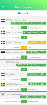 Zidane PLATINUM Betting Tips app free download latest version v1.1.1 screenshot 2