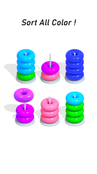 Color Hoop Ring Sort ASMR 3D apk download for android v1.4.1 screenshot 5