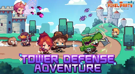 Pixel Party Tower Defense Apk Download for AndroidͼƬ1