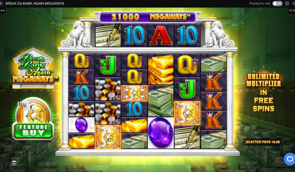 Break Da Bank Again MEGAWAYS slot apk download for android