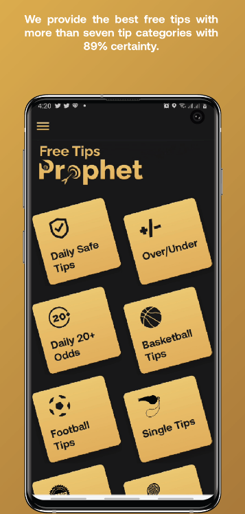 Prophet Betting Tips VIP App Download Apk Latest VersionͼƬ1