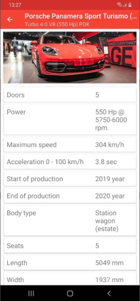 Cars Catalog app latest version
