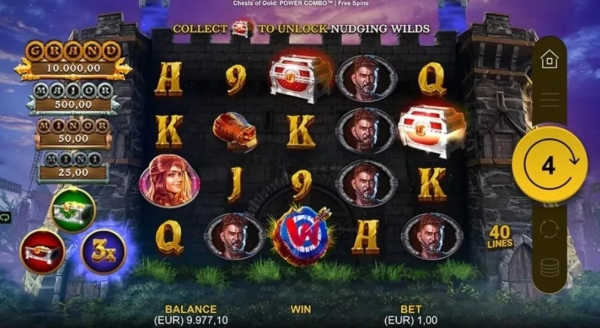 Chests of Gold Power Combo slot apk download for android