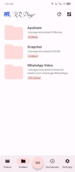 KR Player App Free Download for Android v0.1.7 screenshot 2