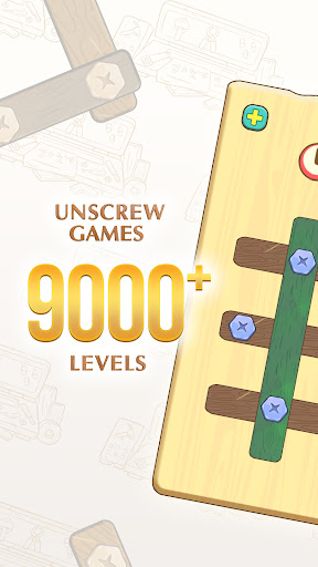 Unscrew Games Wood Nut Bolt apk download latest version