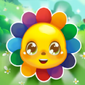 Flower Story Match 3 Puzzle