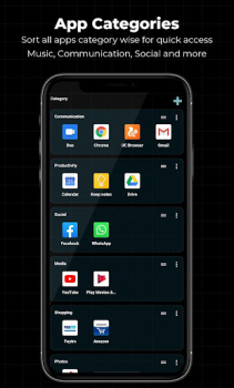 Alpha Hybrid Launcher 4D theme mod apk latest version v14.6 screenshot 1