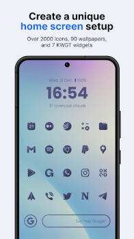 Lena Dark Shapeless Icon Pack apk free download 2024 v1.6.7 screenshot 4