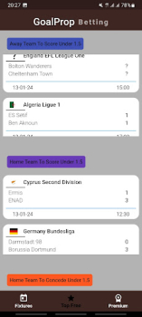 GoalPicks Over Under Goals app download latest version v1.0.0 screenshot 3